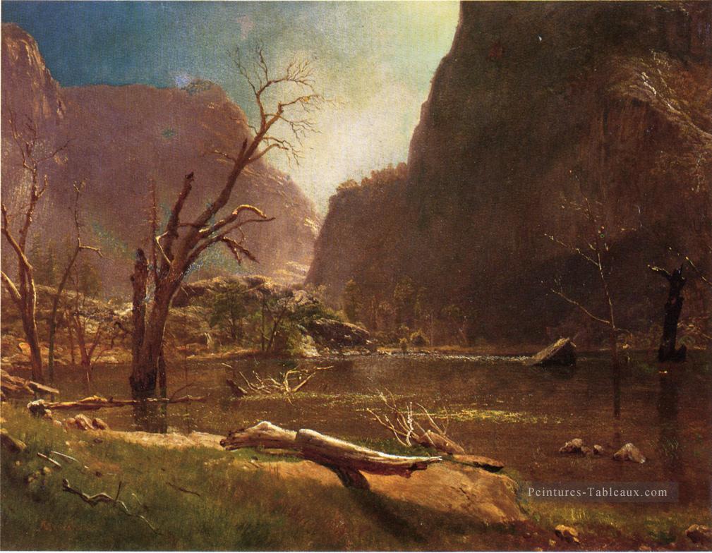 Hatch Vallée de la Hatchy Califrnia Albert Bierstadt paysage Peintures à l'huile